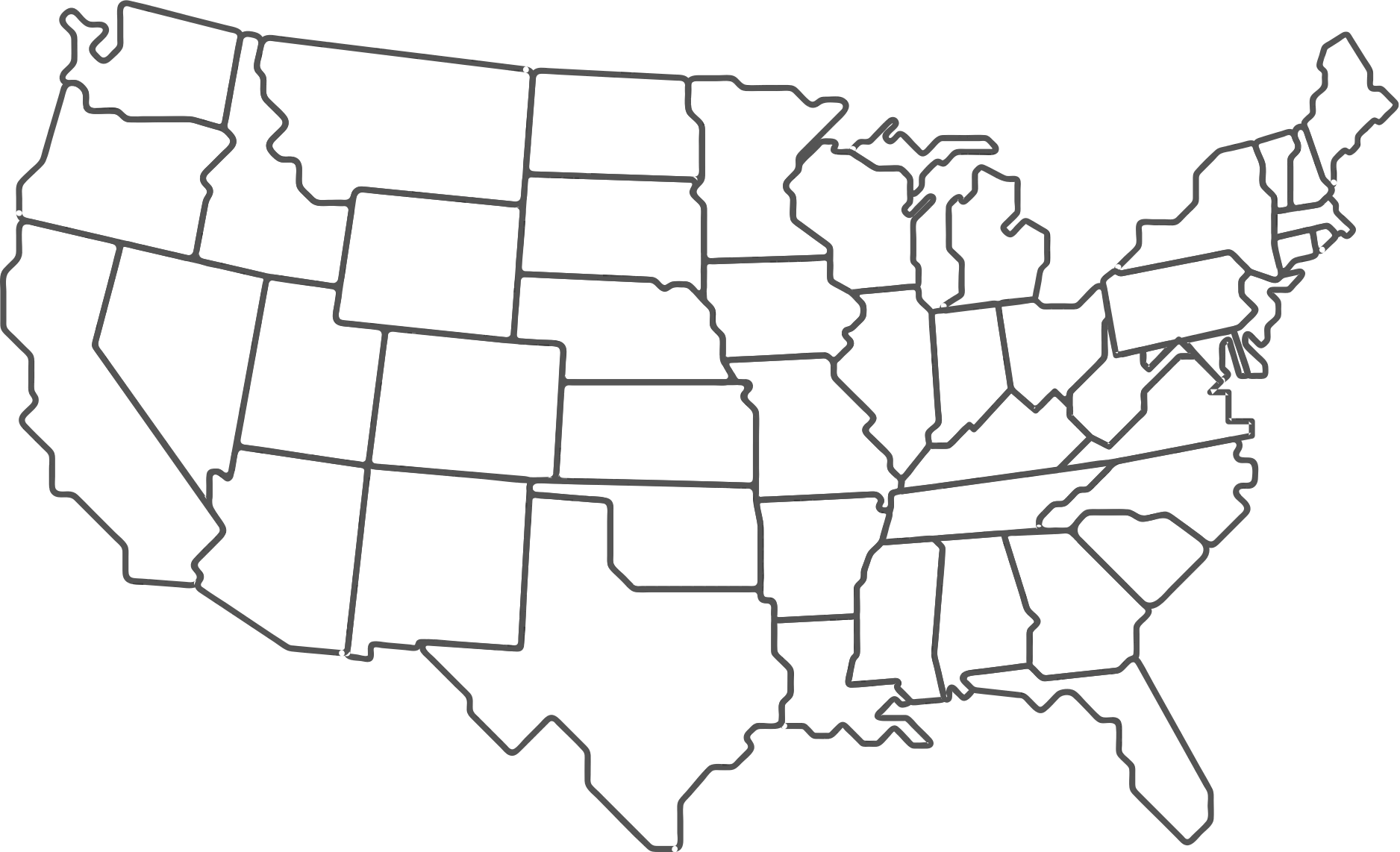 US map